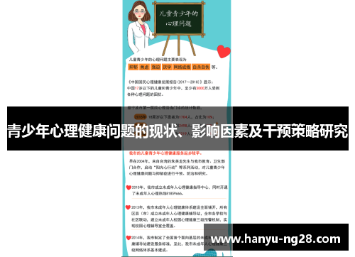 青少年心理健康问题的现状、影响因素及干预策略研究